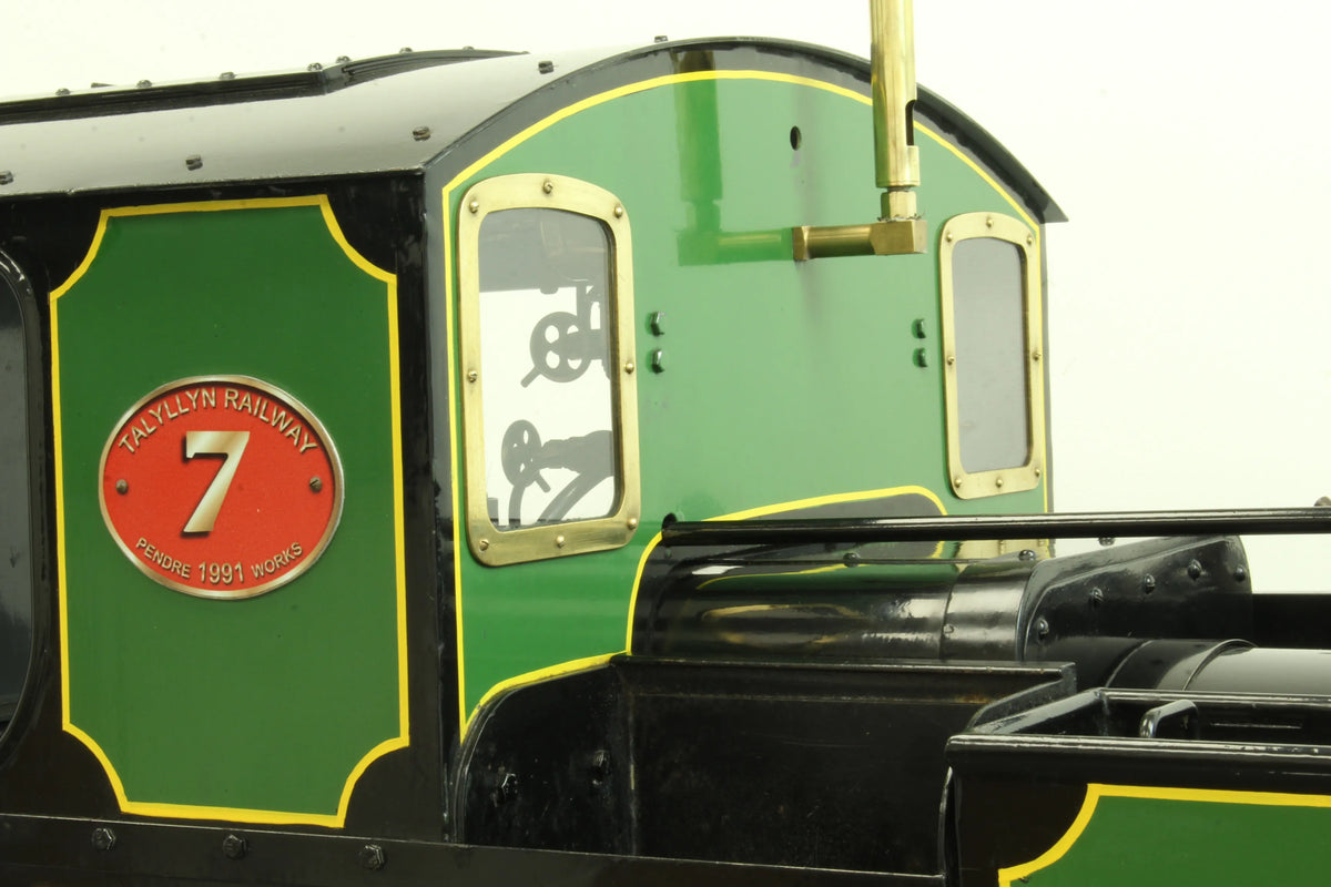 7 1/4 inch narrow gauge 0-4-2T "Tom Rolt"