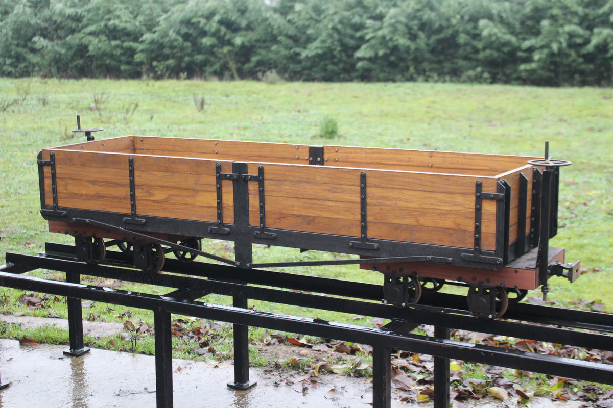 7 1/4 inch narow gauge bogie wagon
