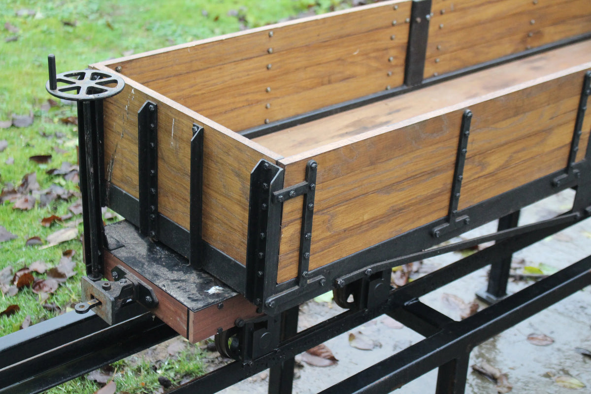 7 1/4 inch narow gauge bogie wagon