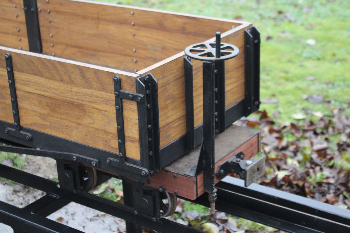 7 1/4 inch narow gauge bogie wagon