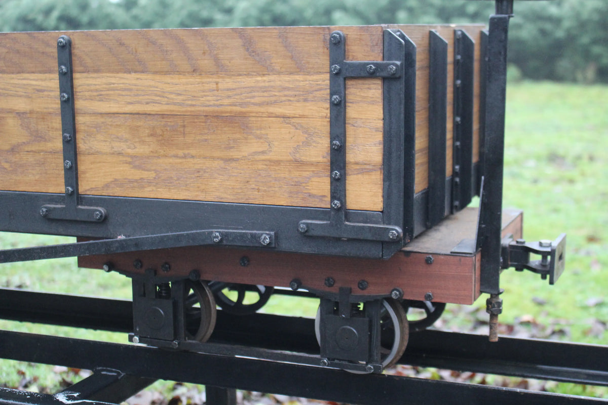 7 1/4 inch narow gauge bogie wagon