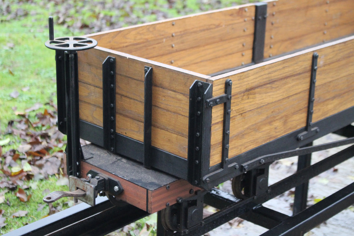 7 1/4 inch narow gauge bogie wagon