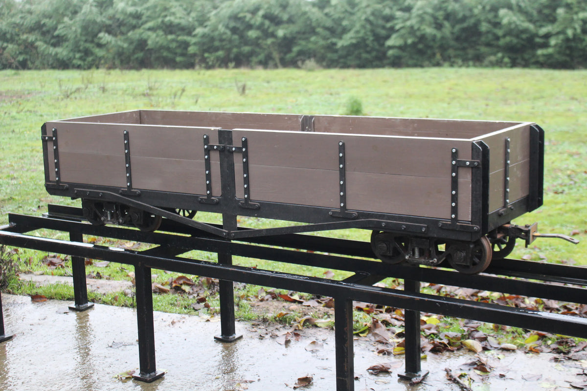 7 1/4 inch narow gauge bogie wagon