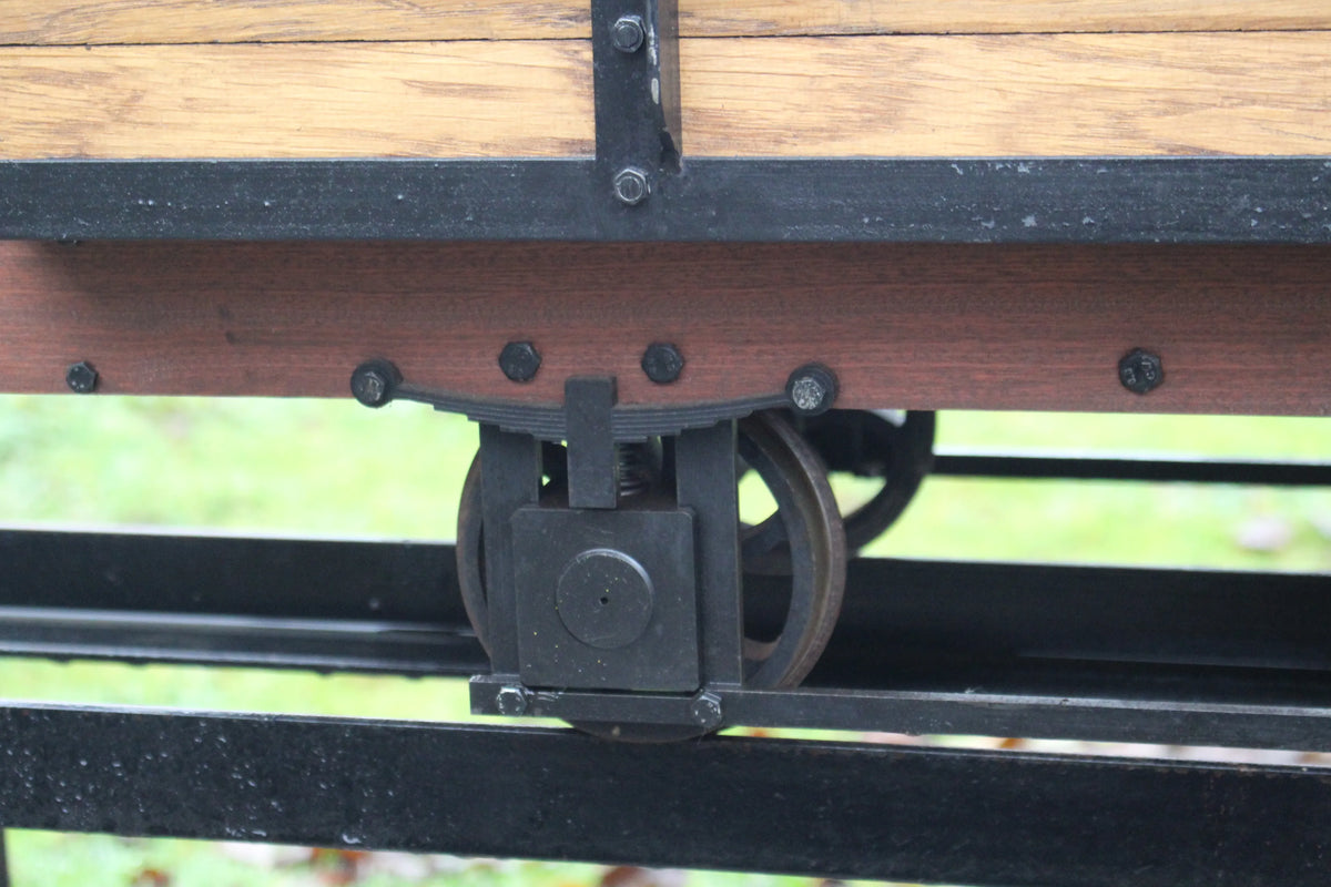7 1/4 inch narrow gauge four-wheel wagon