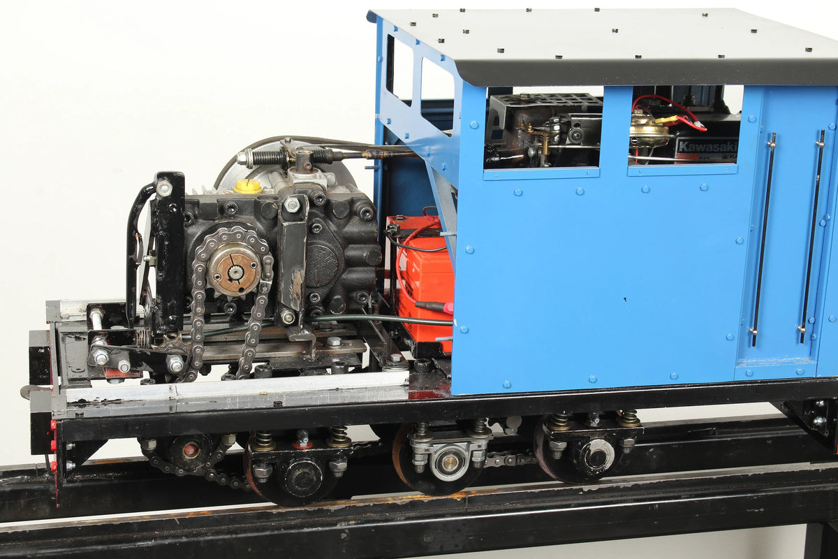 5 inch narrow gauge 0-6-0 petrol-hydraulic shunter