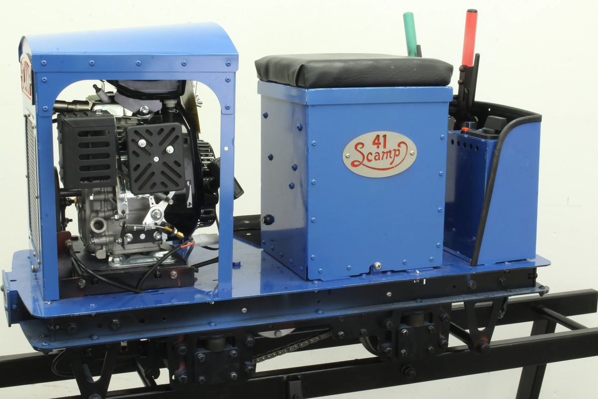 7 1/4 inch gauge "Scamp" 0-4-0 petrol-electric shunter