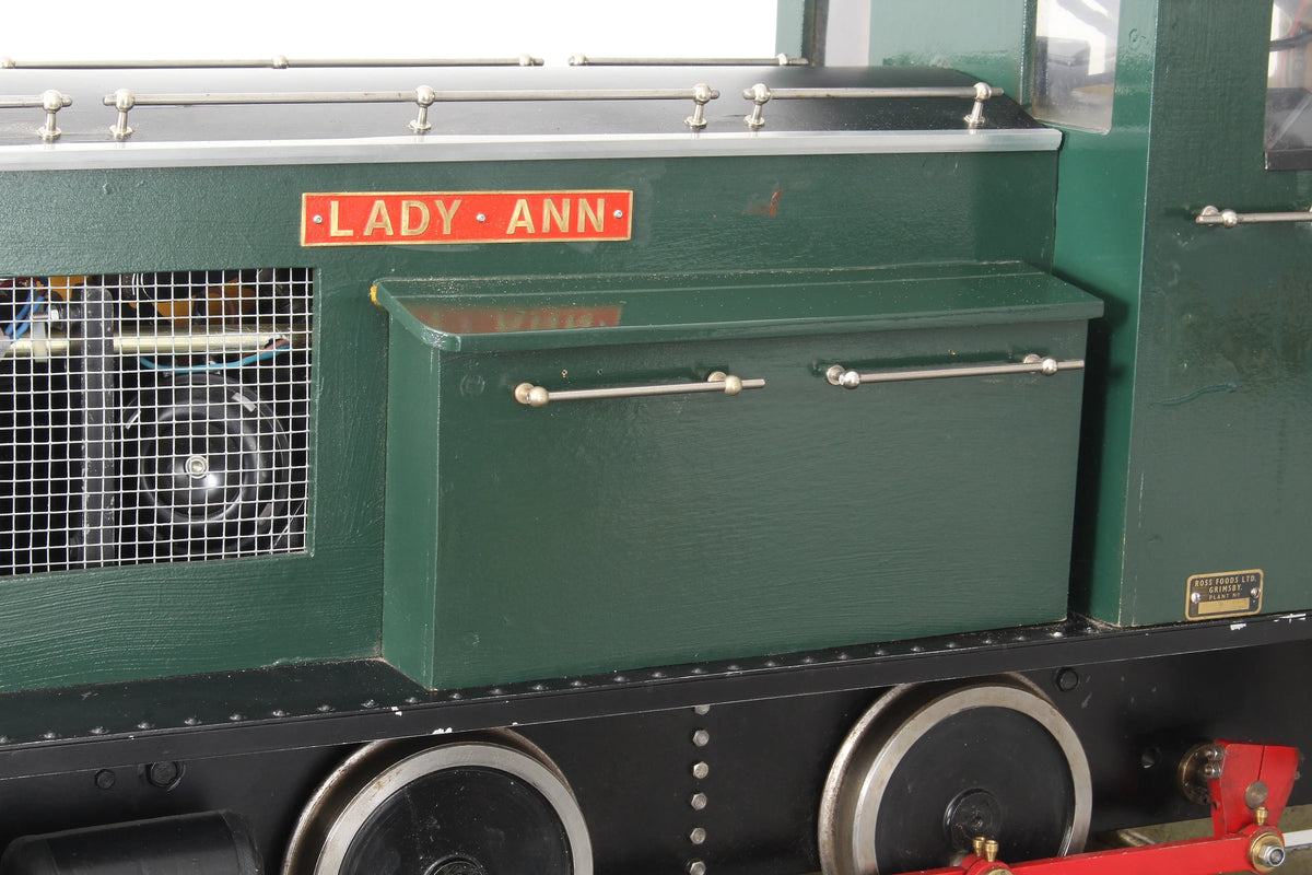 7 1/4 inch gauge petrol/electric hybrid shunter