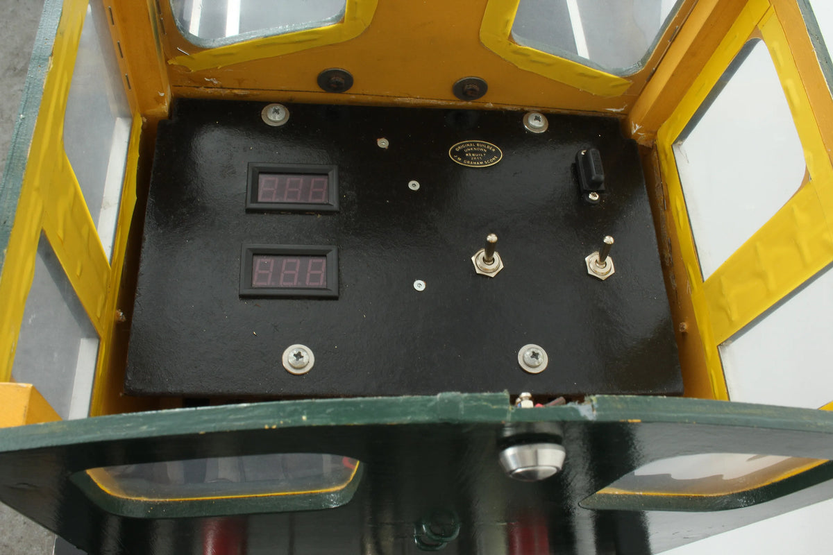 7 1/4 inch gauge battery electric 0-4-0 with driving truck