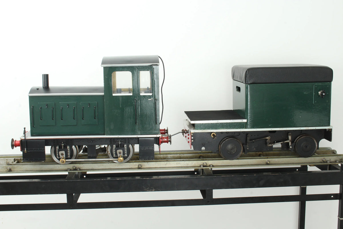 7 1/4 inch gauge battery electric 0-4-0 with driving truck