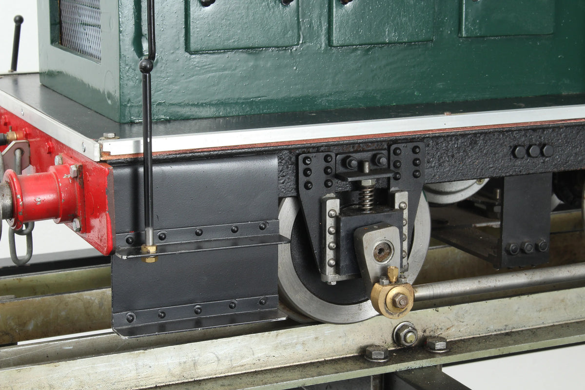 7 1/4 inch gauge battery electric 0-4-0 with driving truck
