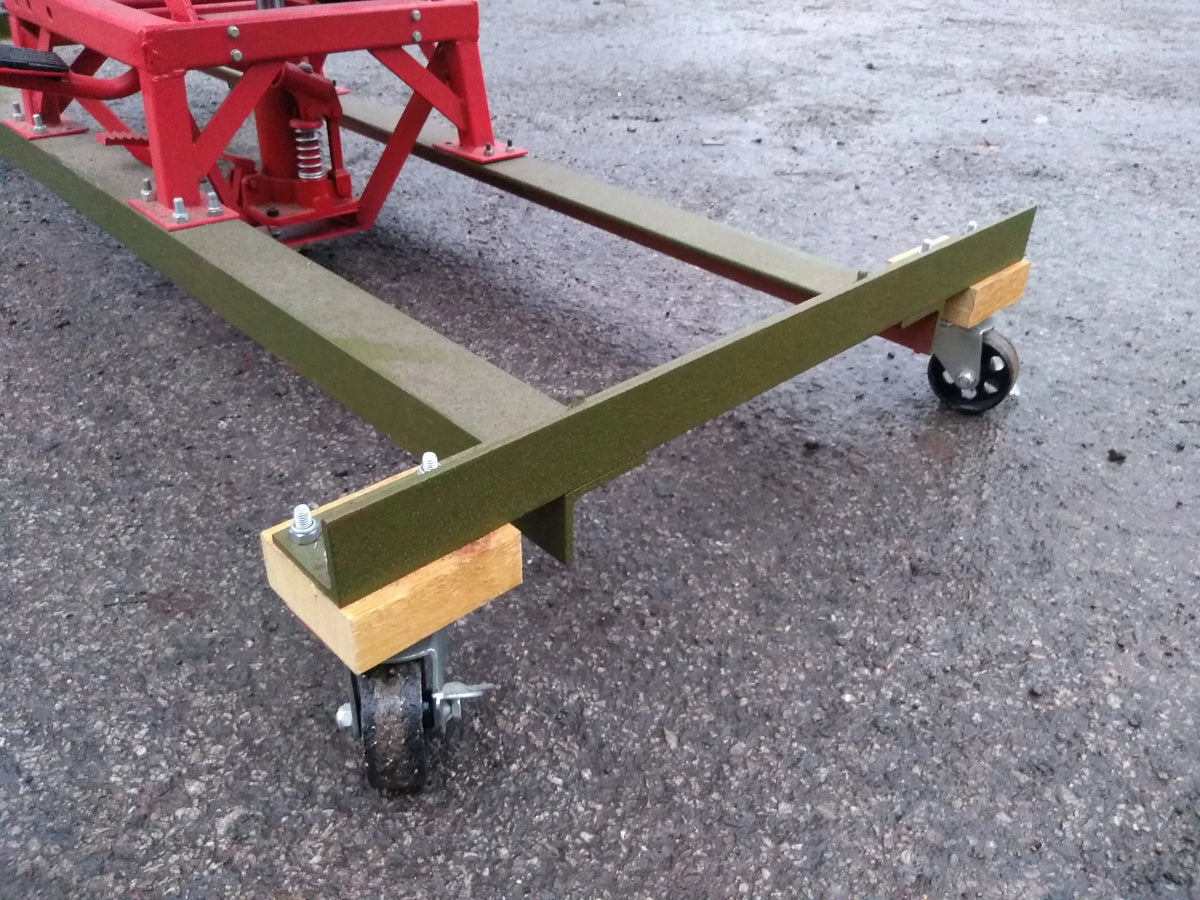 Hydraulic lift bench