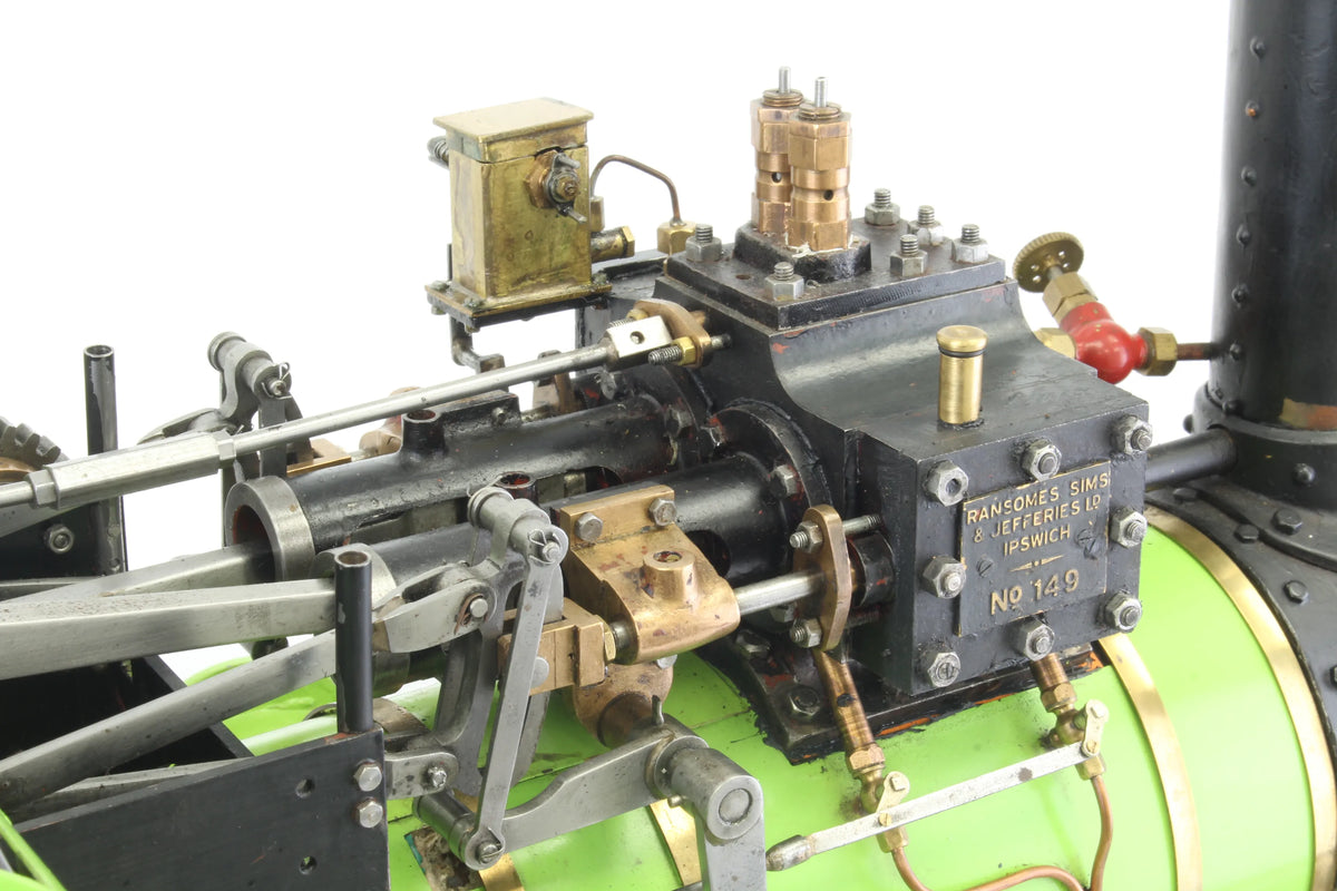 2 inch scale Ransomes, Sims & Jefferies DCC traction engine