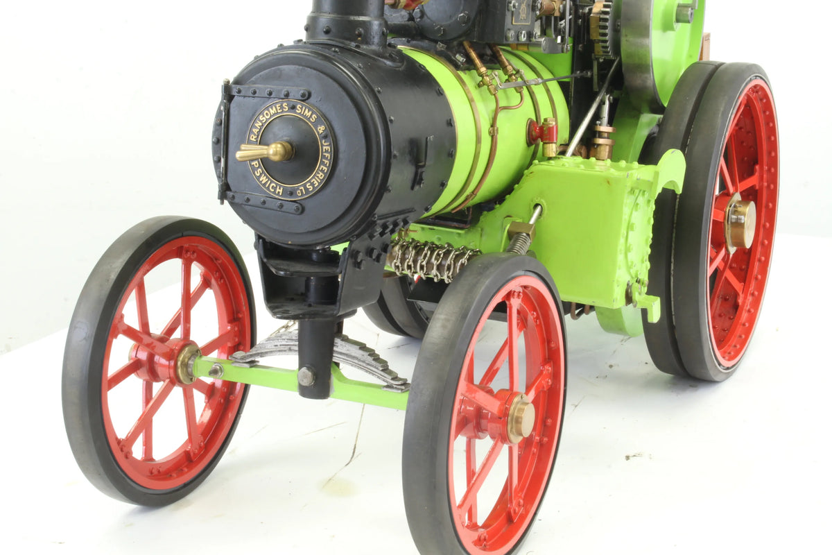 2 inch scale Ransomes, Sims & Jefferies DCC traction engine