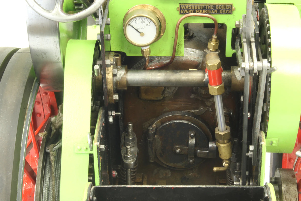 2 inch scale Ransomes, Sims & Jefferies DCC traction engine