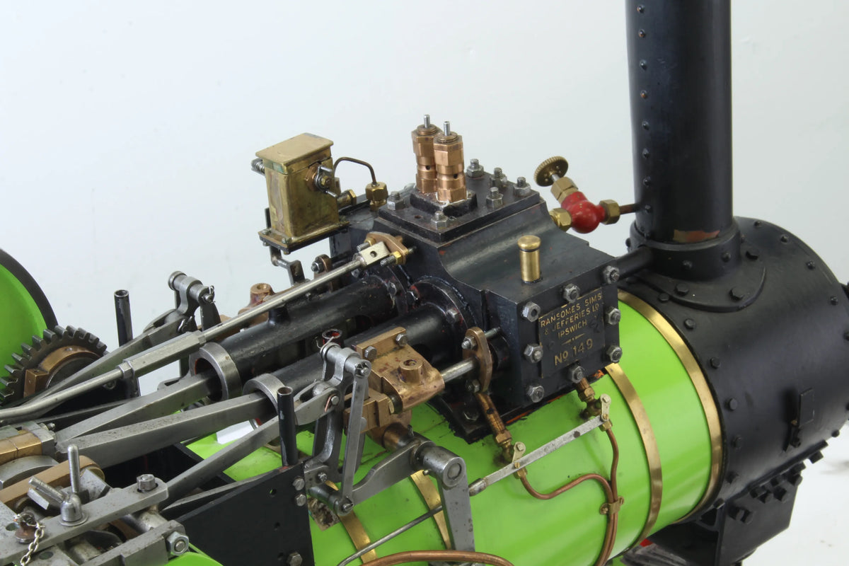 2 inch scale Ransomes, Sims & Jefferies DCC traction engine