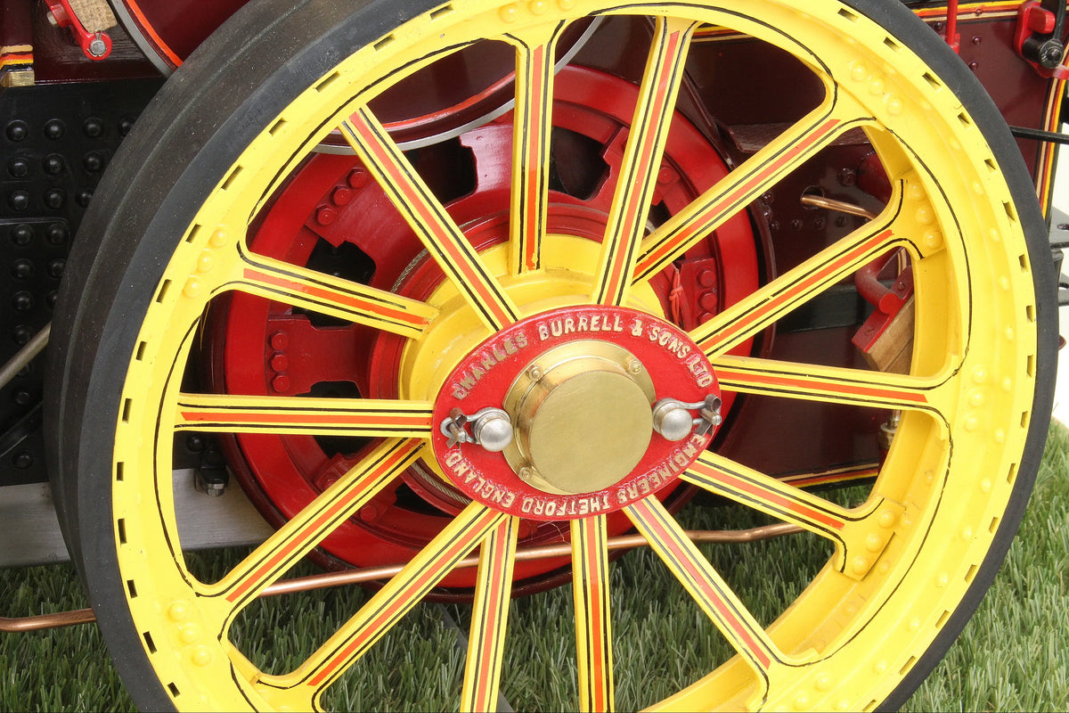 2 inch scale Burrell Gold Medal Showmans tractor