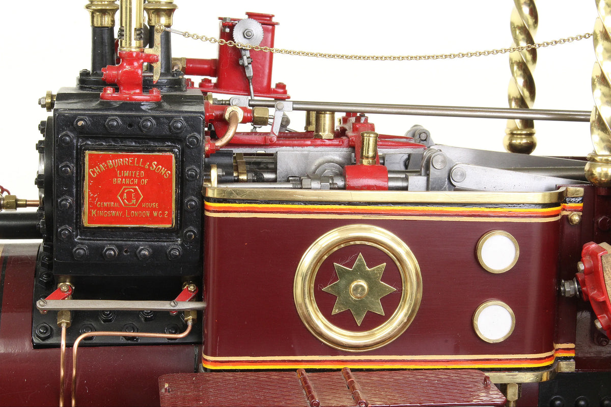 2 inch scale Burrell Gold Medal Showmans tractor
