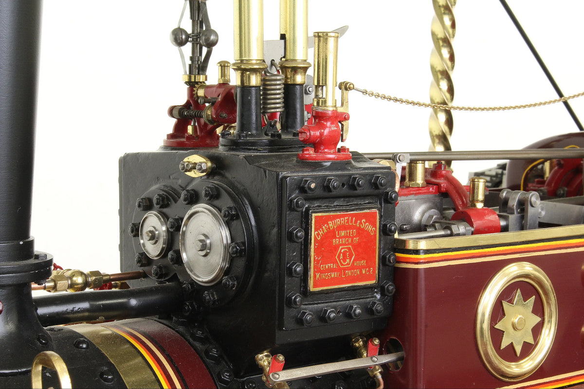 2 inch scale Burrell Gold Medal Showmans tractor