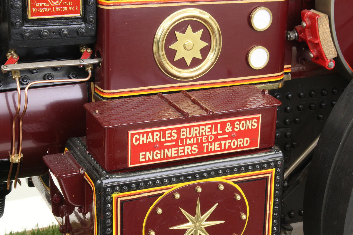 2 inch scale Burrell Gold Medal Showmans tractor