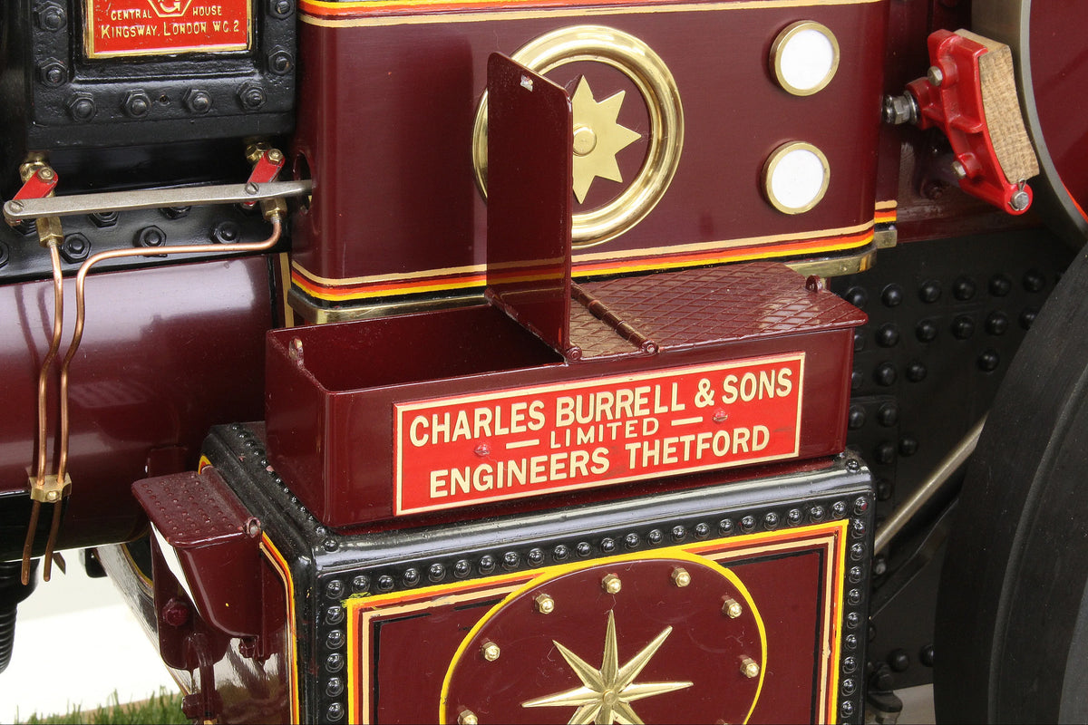 2 inch scale Burrell Gold Medal Showmans tractor