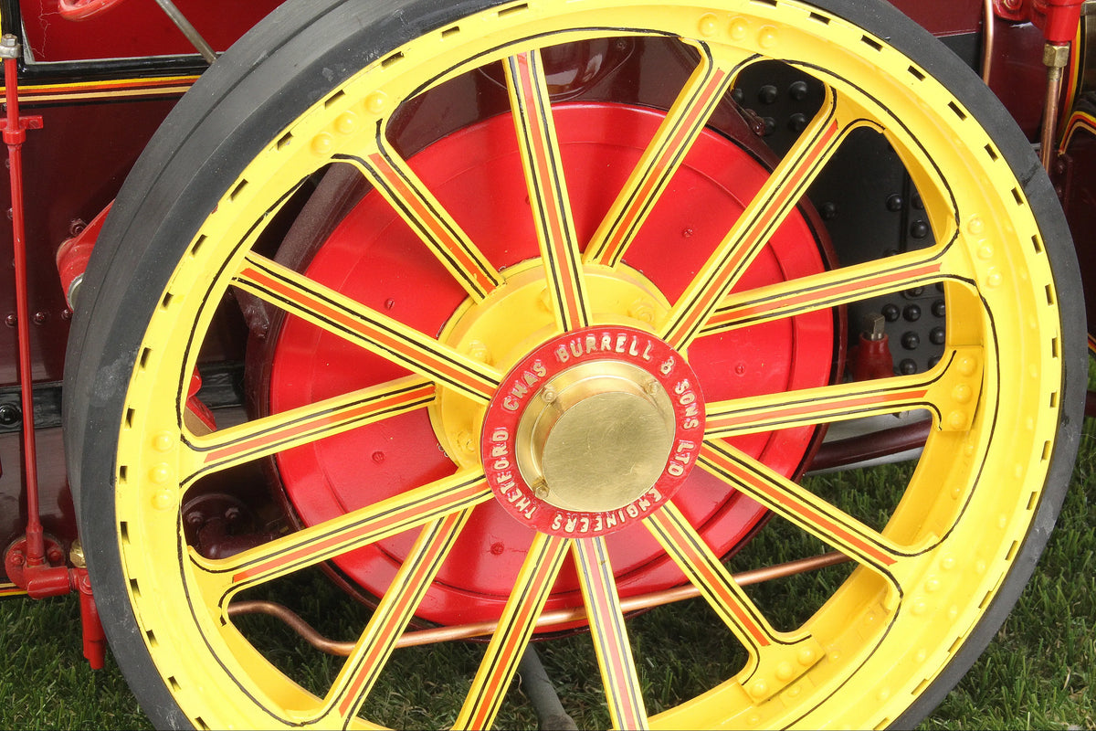 2 inch scale Burrell Gold Medal Showmans tractor
