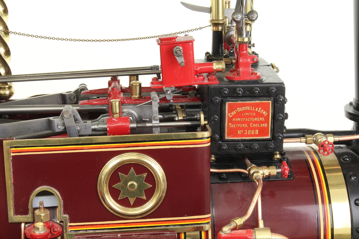2 inch scale Burrell Gold Medal Showmans tractor
