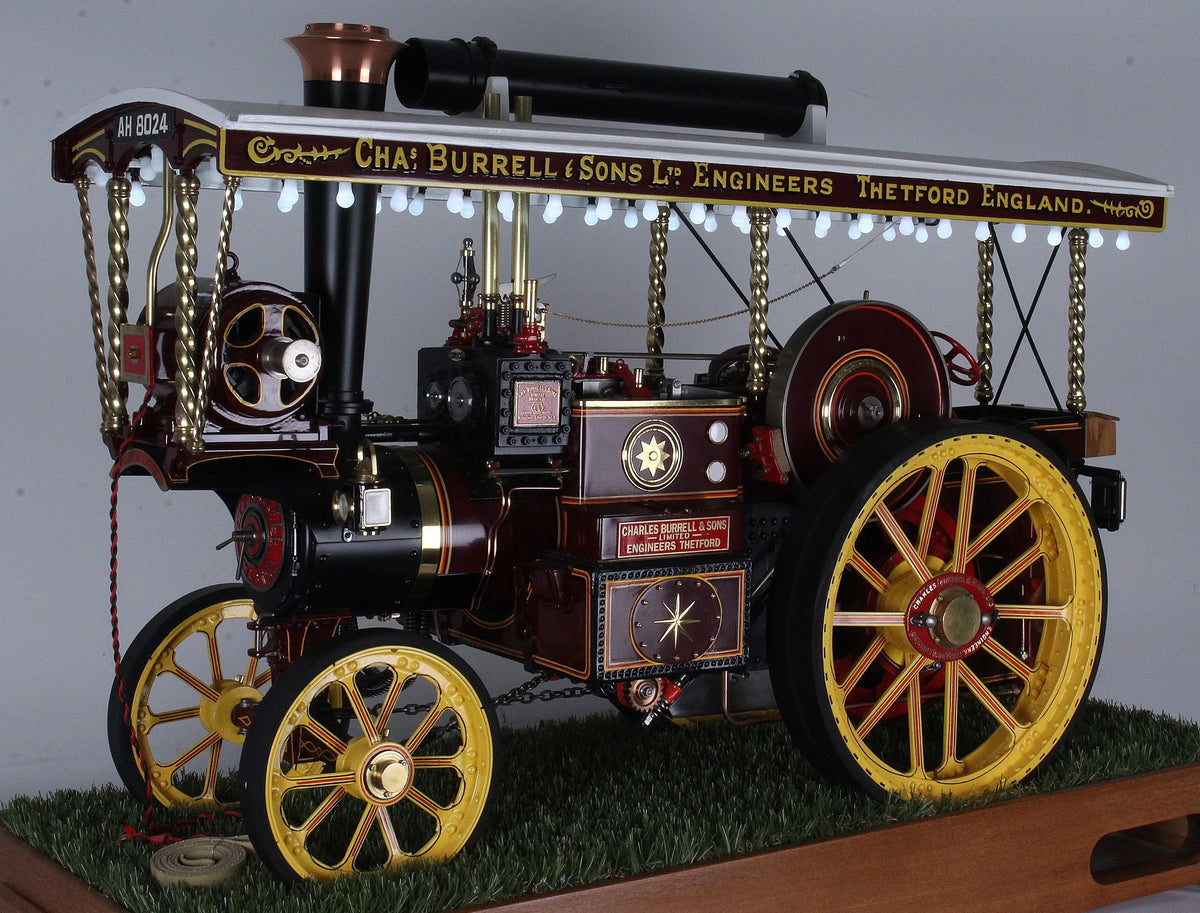 2 inch scale Burrell Gold Medal Showmans tractor