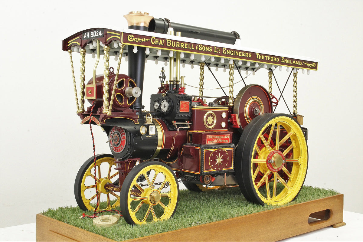 2 inch scale Burrell Gold Medal Showmans tractor
