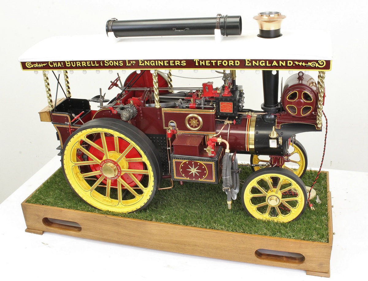 2 inch scale Burrell Gold Medal Showmans tractor
