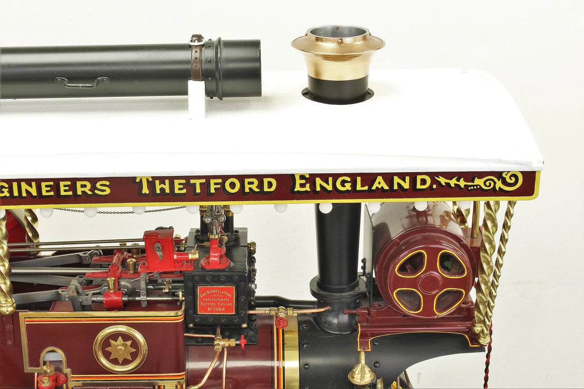 2 inch scale Burrell Gold Medal Showmans tractor