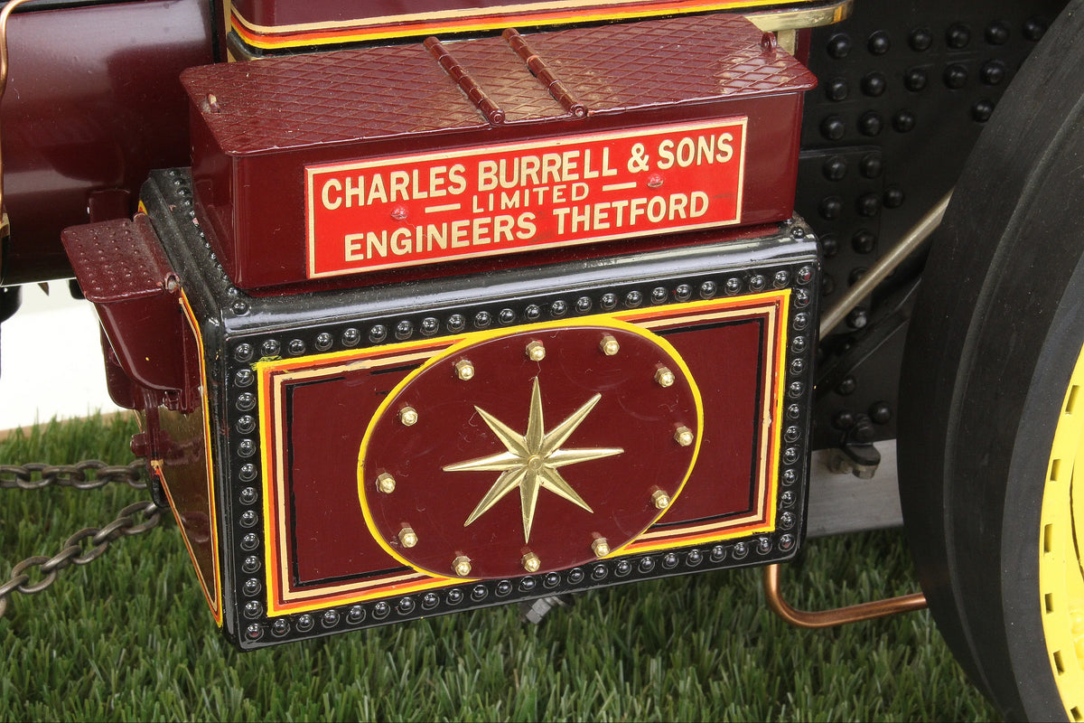 2 inch scale Burrell Gold Medal Showmans tractor