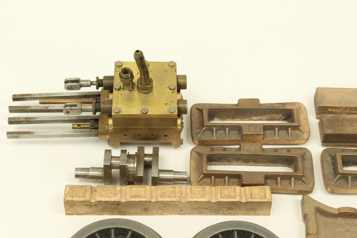 2 1/2 inch gauge LMS 4F castings