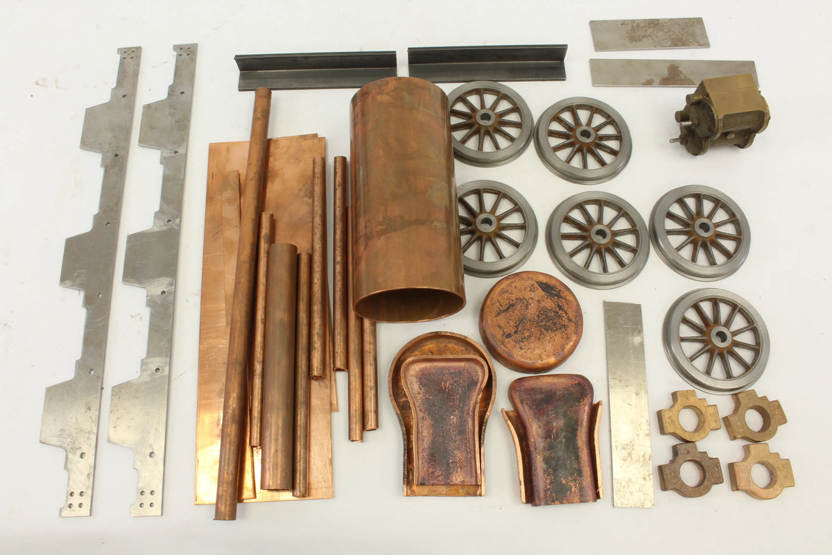 2 1/2 inch gauge GWR 16XX castings & boiler kit