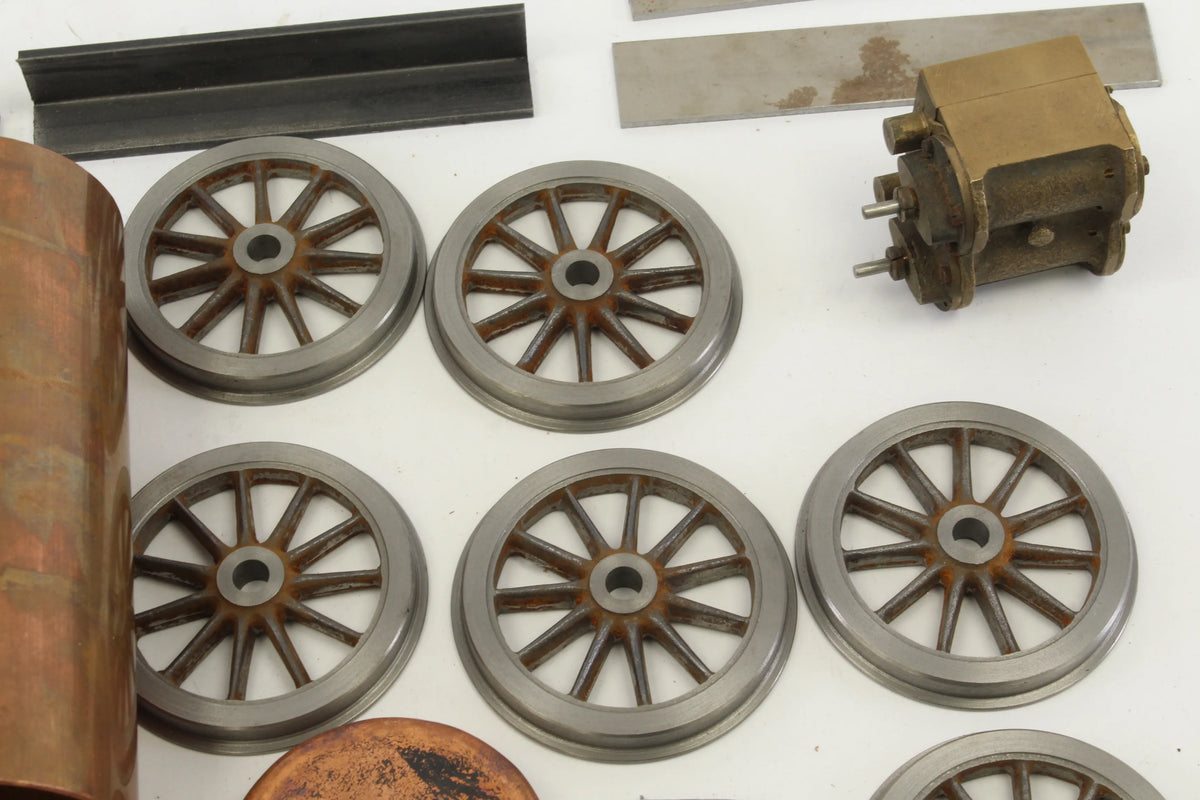 2 1/2 inch gauge GWR 16XX castings & boiler kit