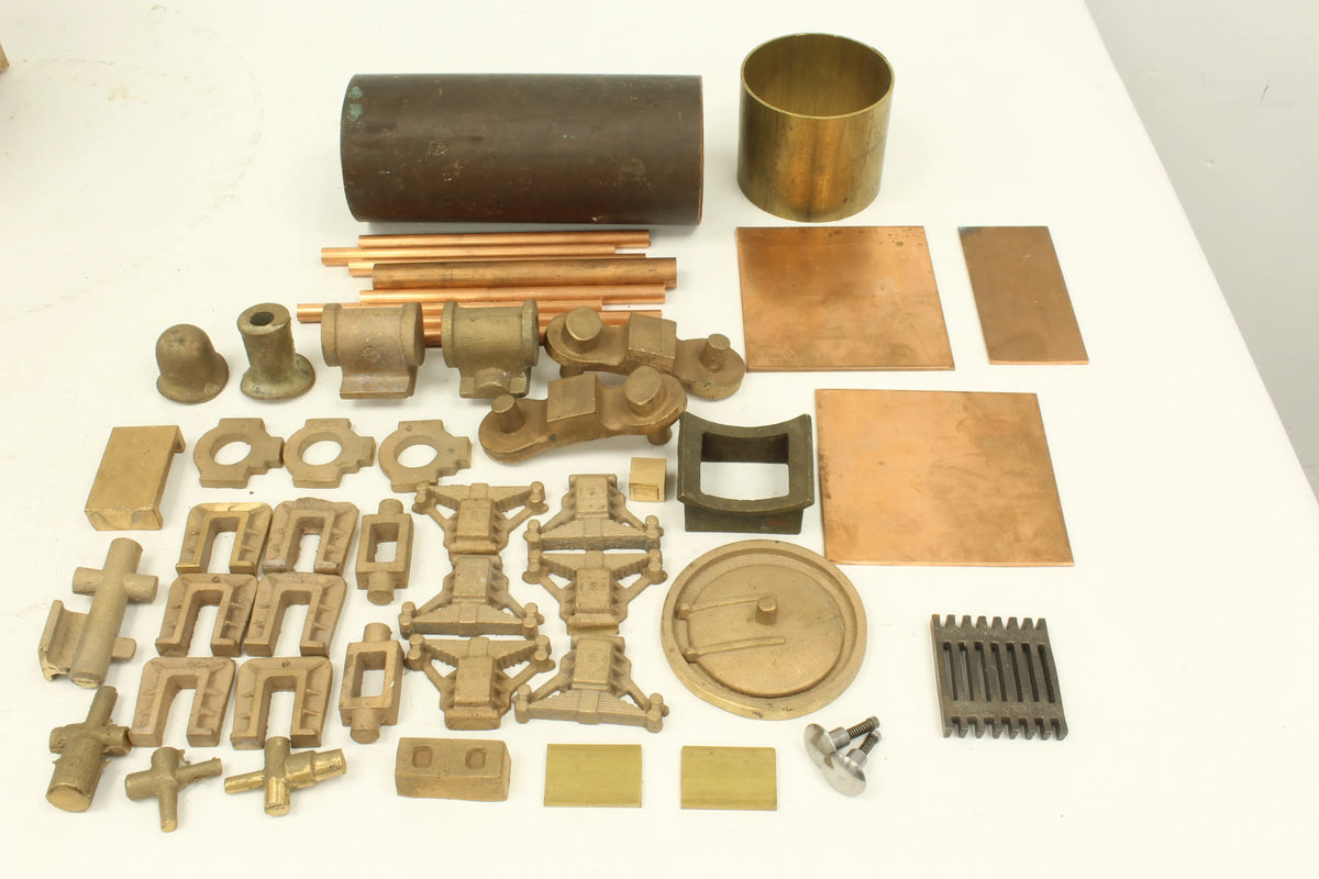 2 1/2 inch gauge "Southern Maid" frames and castings