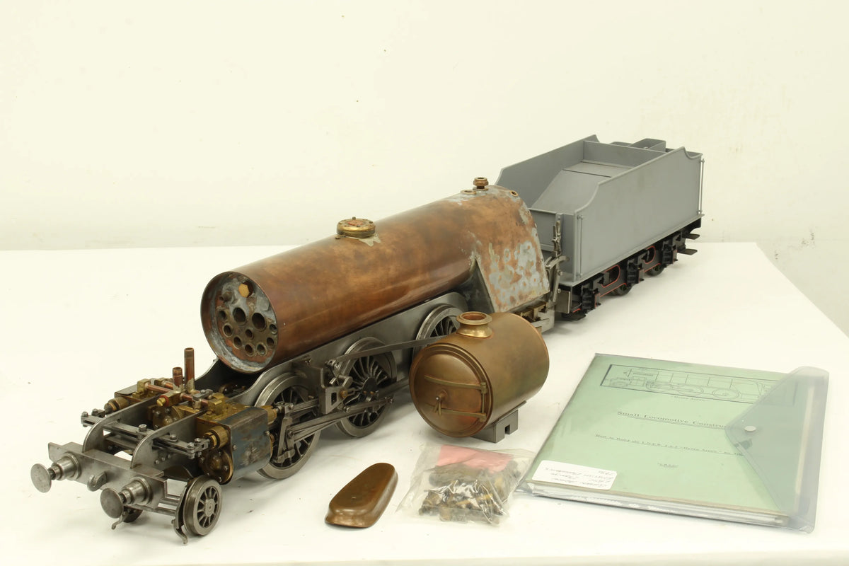 Part-built 2 1/2 inch gauge LNER "Green Arrow"