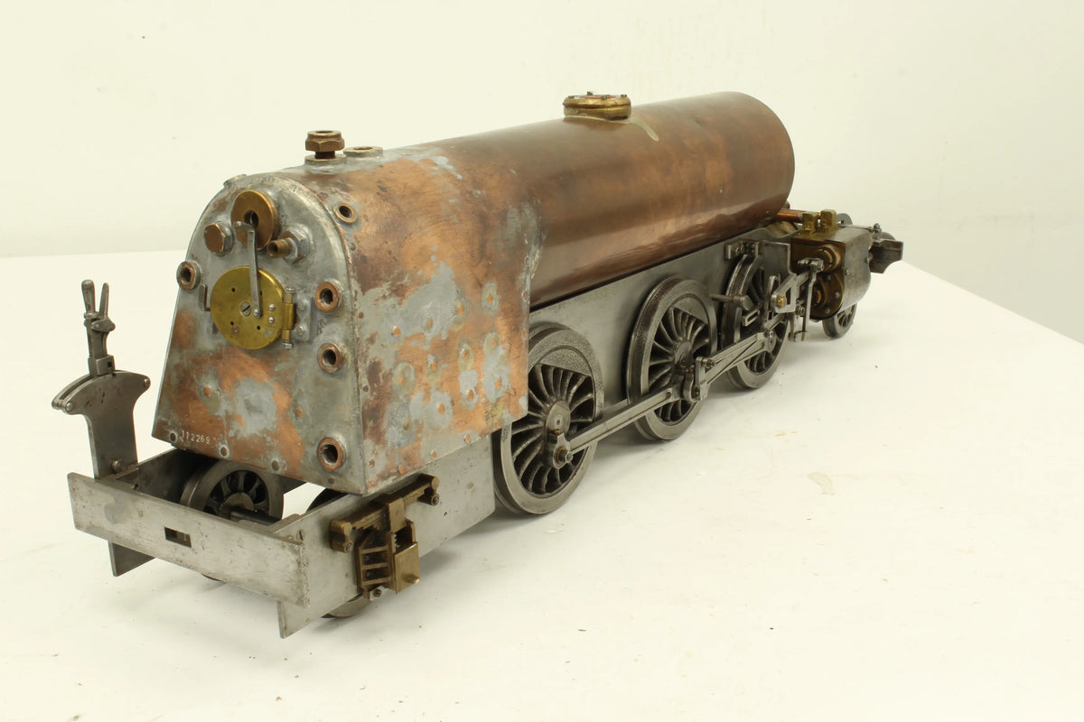 Part-built 2 1/2 inch gauge LNER "Green Arrow"