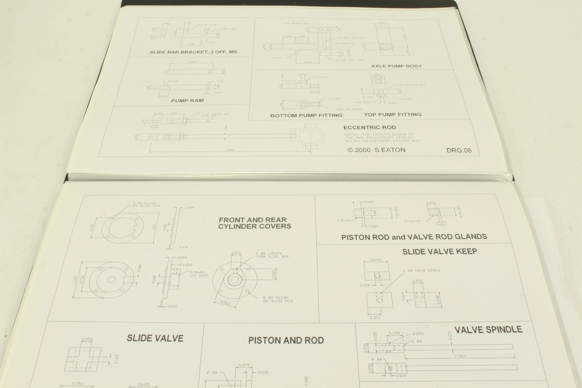 Part-built 2 1/2 inch narrow gauge "Toby" 0-4-2T