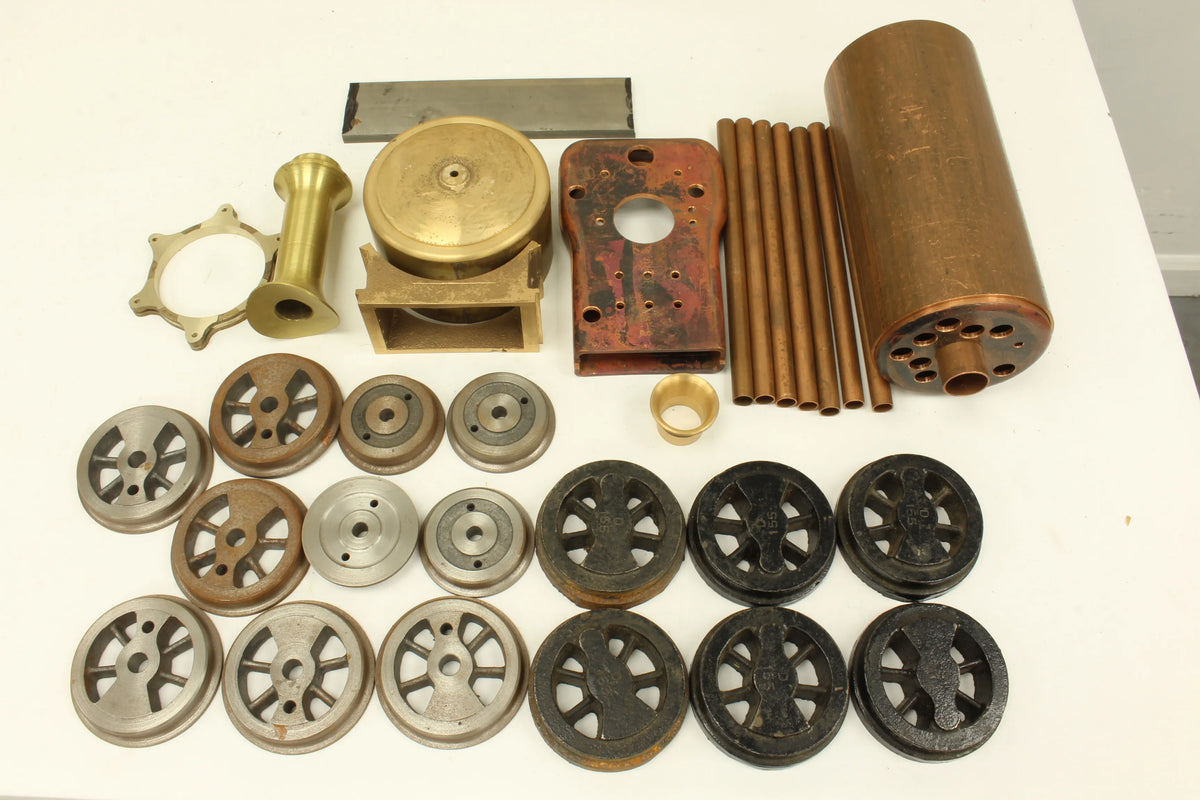 3 12 inch gauge "Spencer" frames, castings & drawings