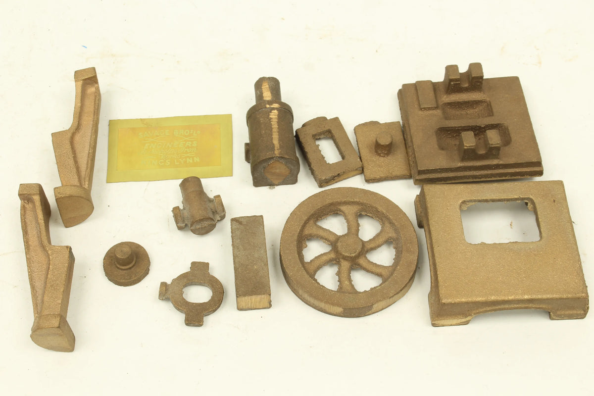 Clarke "Nicholas" organ engine castings & drawings