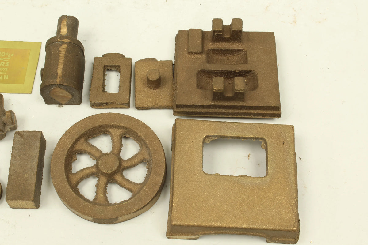 Clarke "Nicholas" organ engine castings & drawings