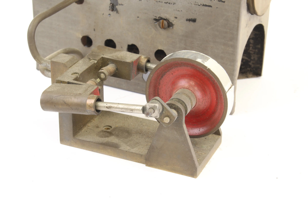 Scratch built steam plant with twin cylinder oscillating engine