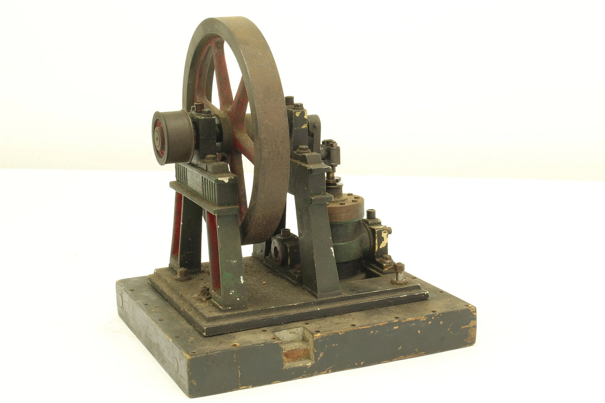 Large vintage inverted oscillating engine