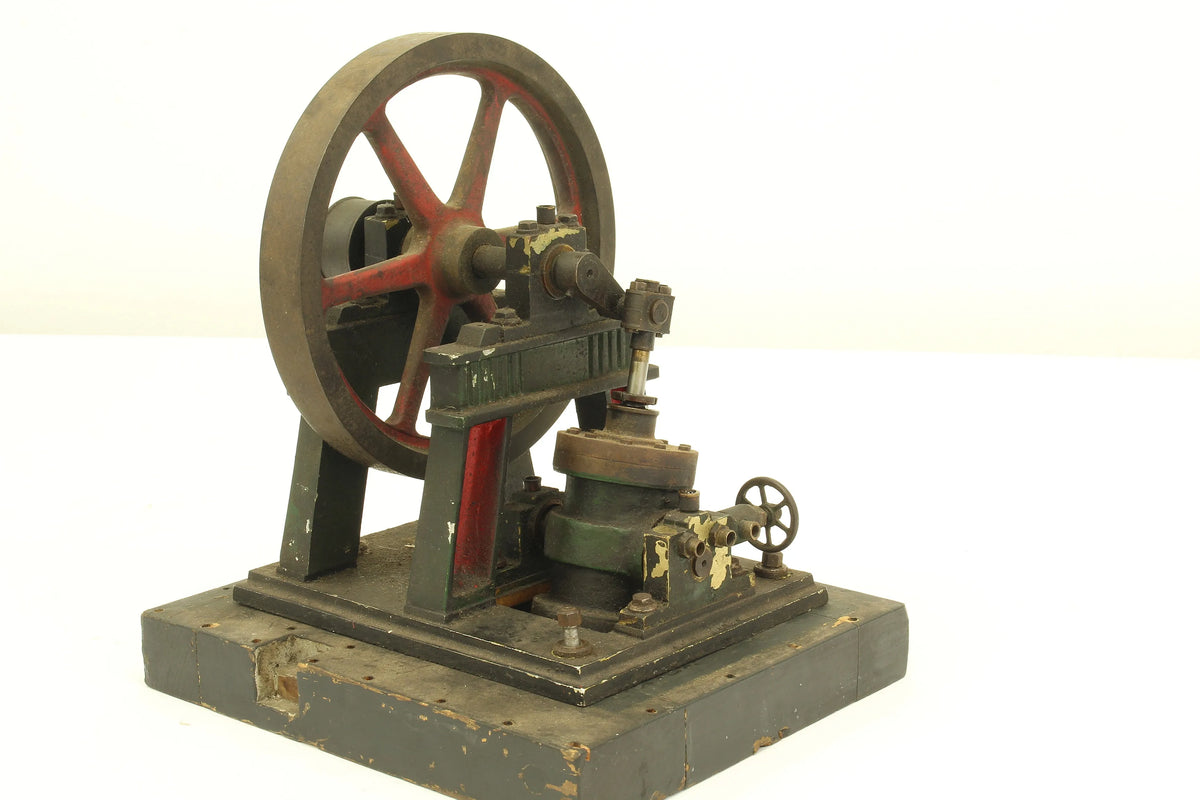 Large vintage inverted oscillating engine