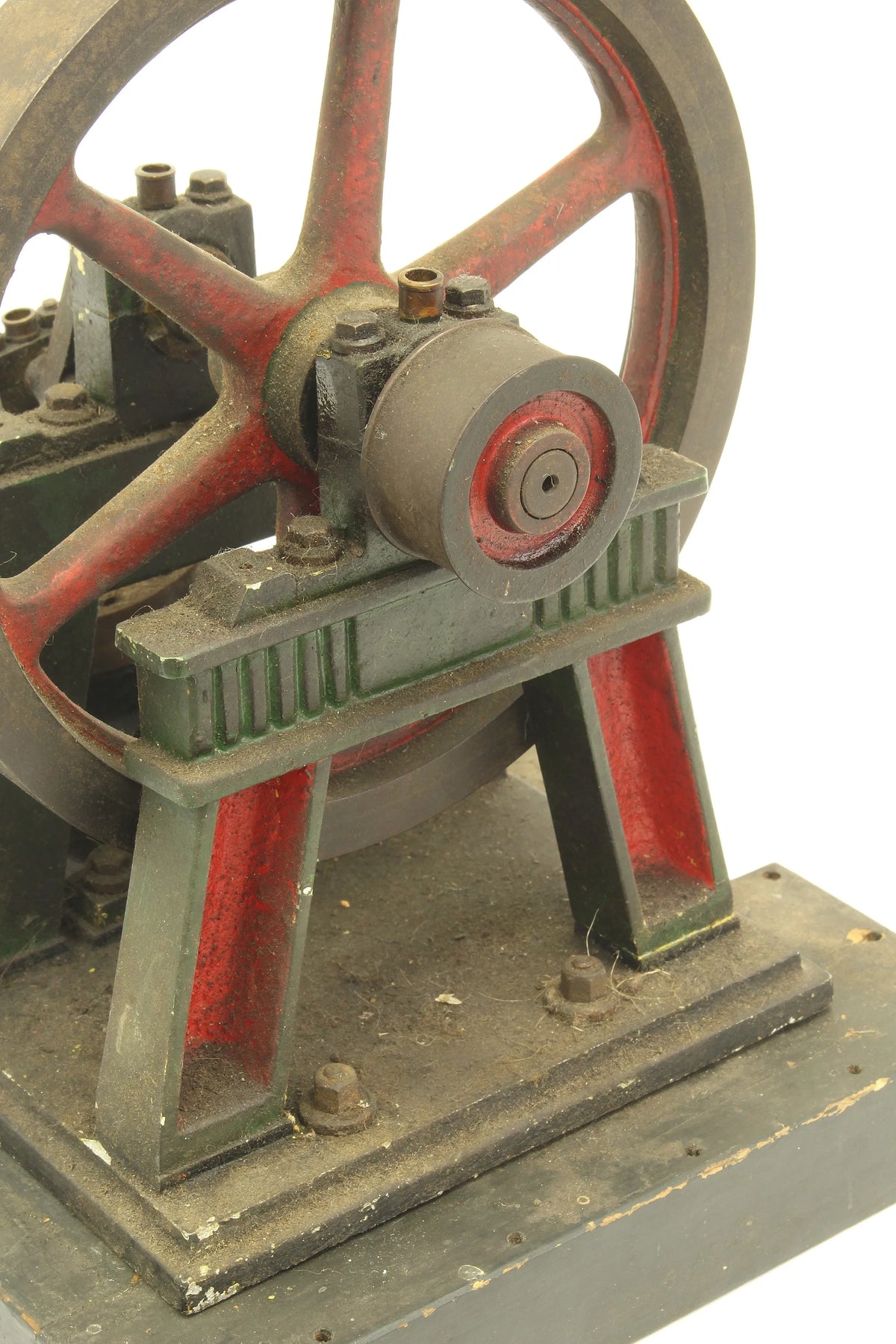 Large vintage inverted oscillating engine