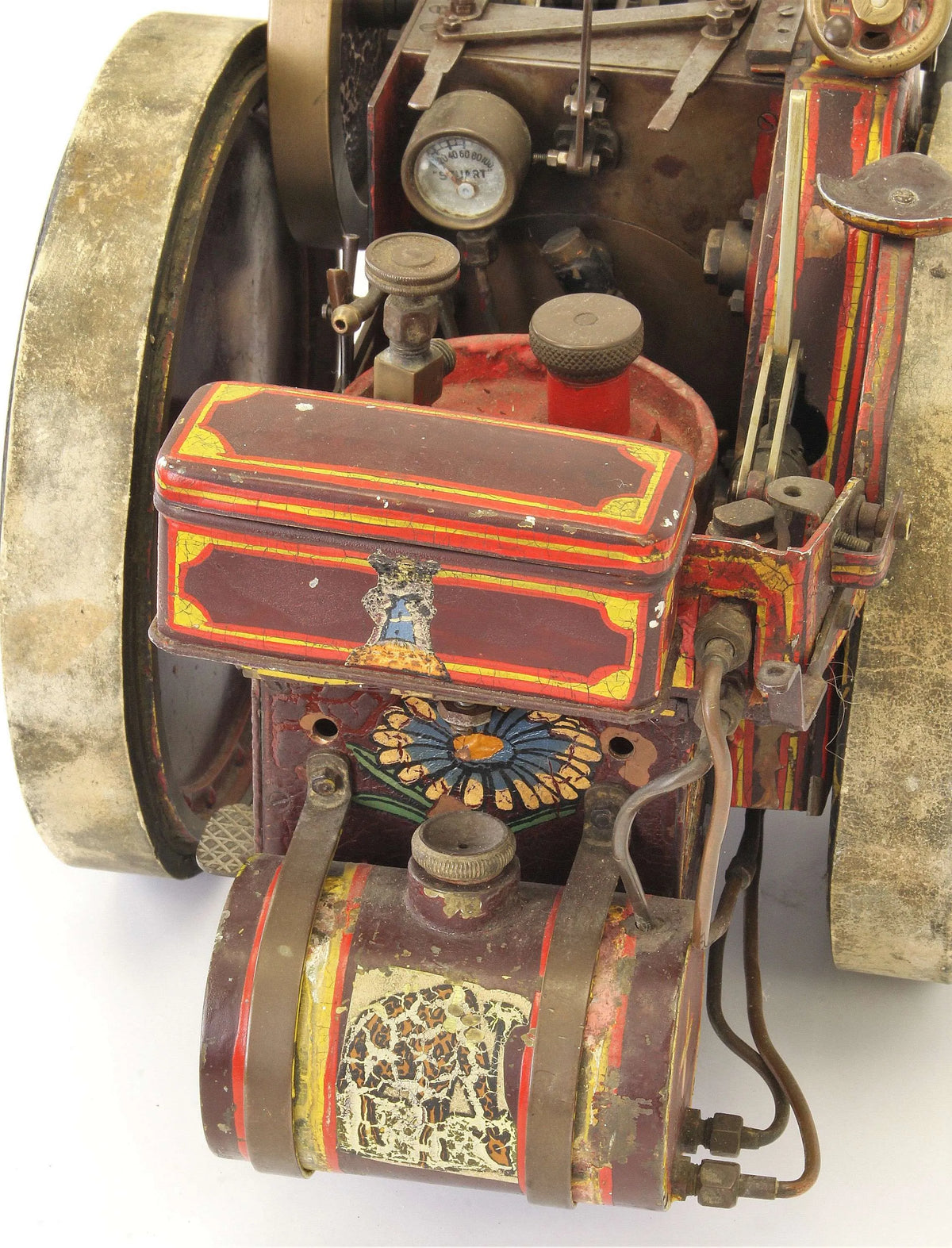 Vintage 1 inch scale traction engine
