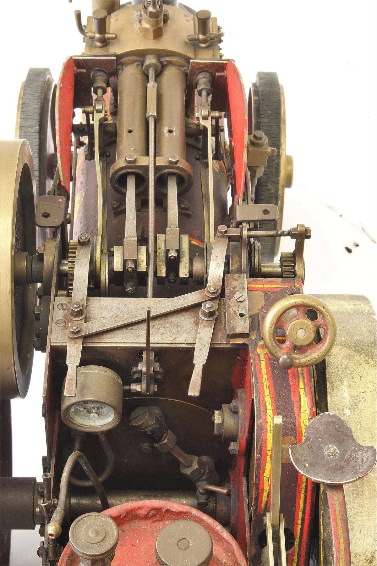 Vintage 1 inch scale traction engine