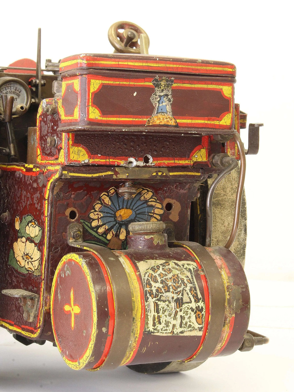 Vintage 1 inch scale traction engine