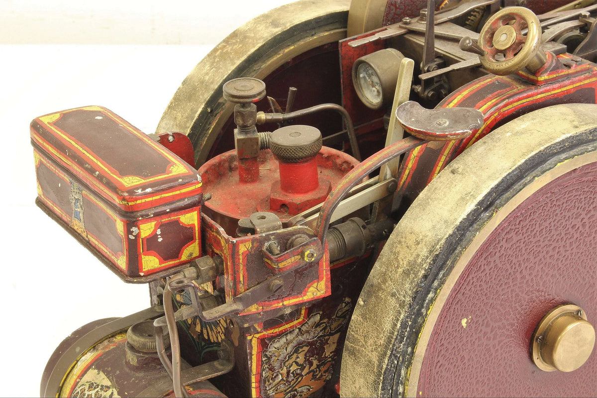 Vintage 1 inch scale traction engine