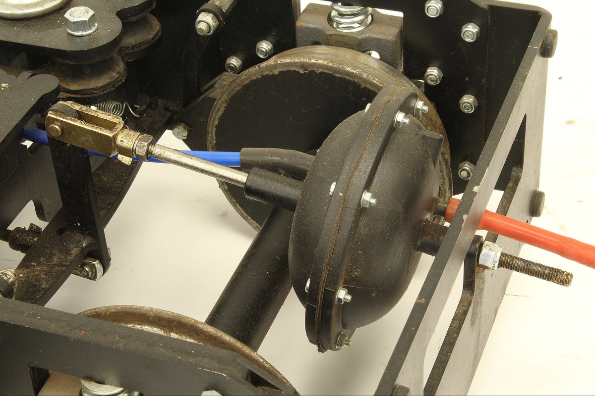 Pair Ride on Railways heavy duty braked bogies